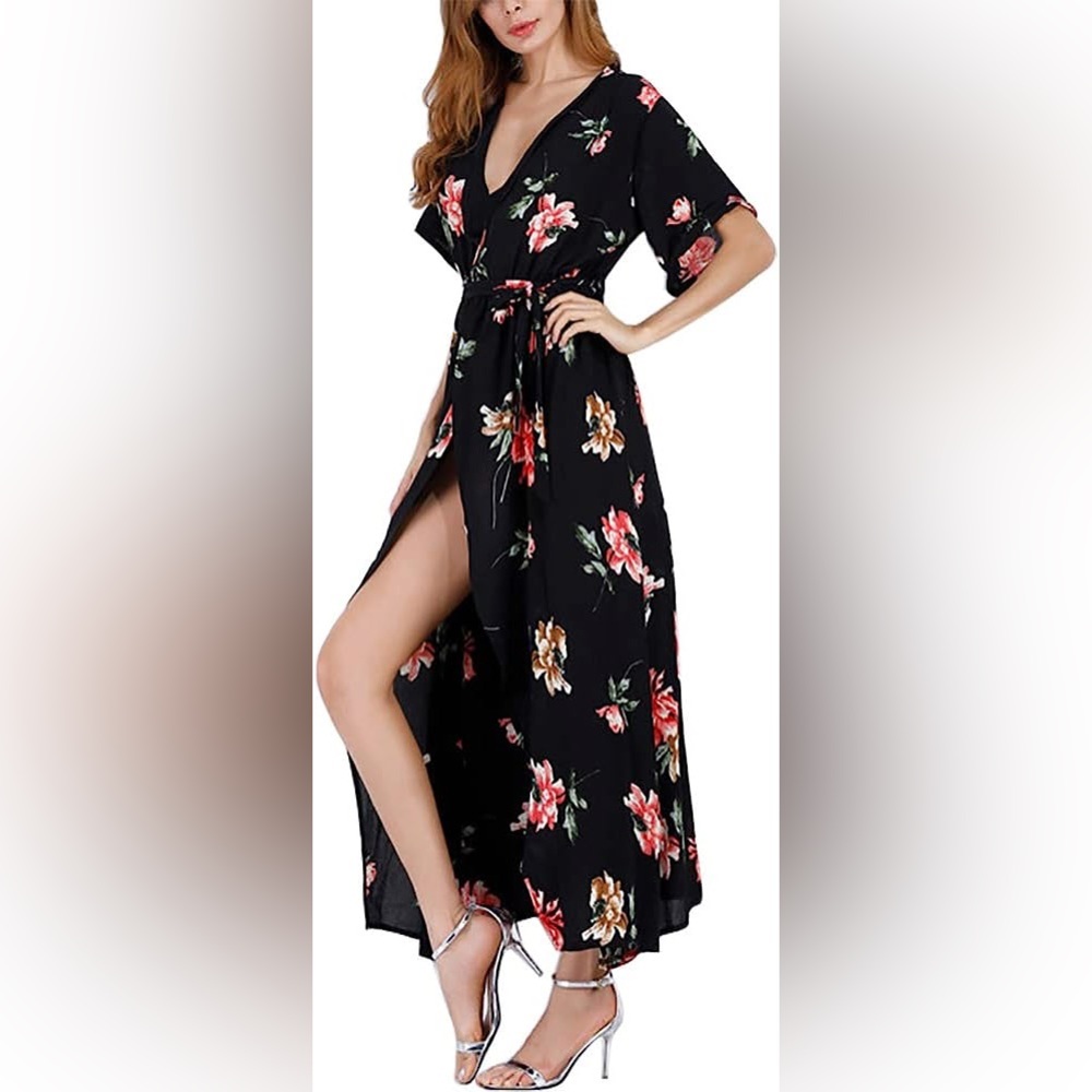 💕Floral Dress size XL